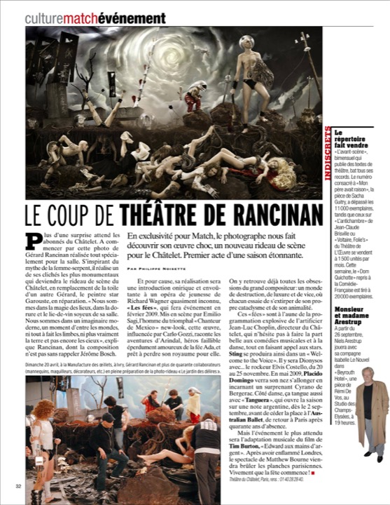 Le coup de théâtre de Rancinan — Paris Match
