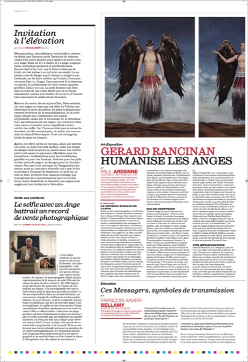 Le Journal — Gérard Rancinan humanise les anges