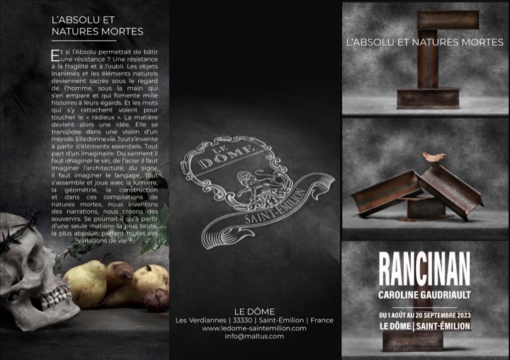 L'Absolu et natures mortes — Rancinan & Gaudriault